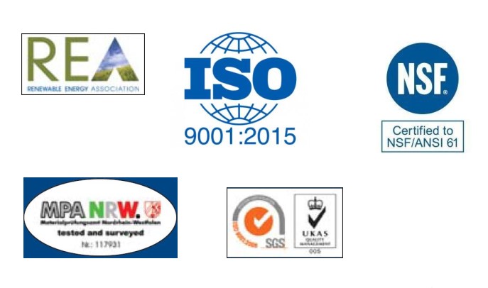 Certification ของถัง Bolted Tank Certification ของถัง Bolted Tank